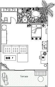 Junior Suite Layout