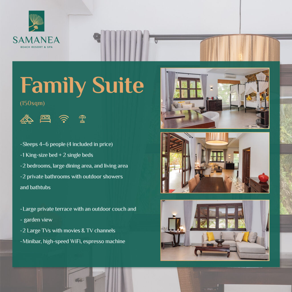 Triple Suite at Samanea Beach Resort & Spa